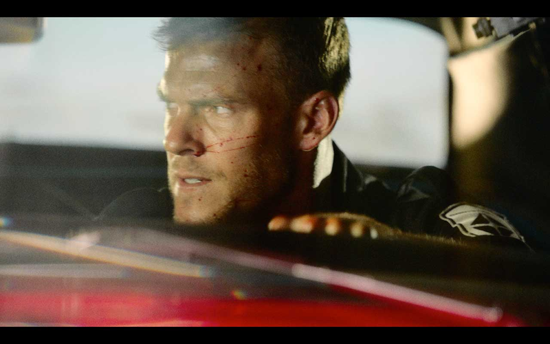Alan Ritchson in Blood Drive (Photo: Syfy)